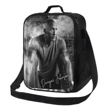 Kids Lunch Bag Dwayne Johnson Insulated Tote Box for Girls Boys Back to School