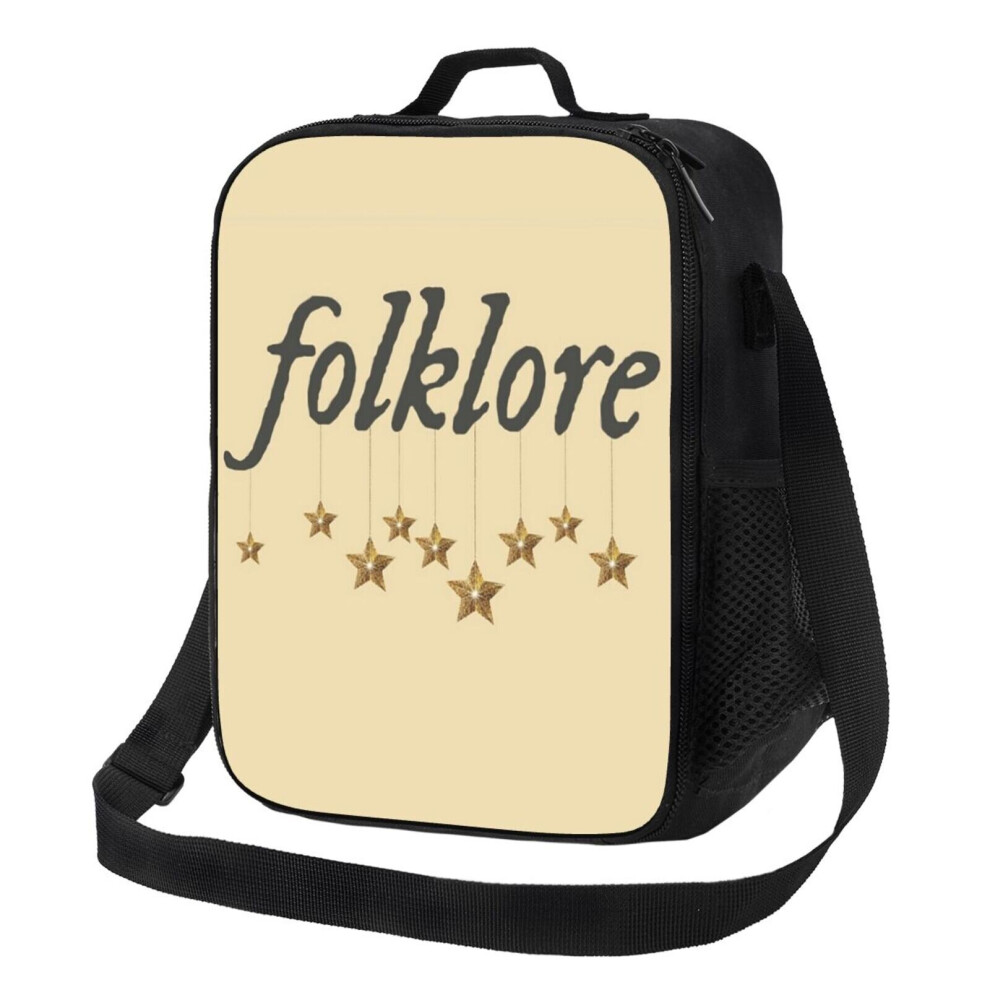 Kids Lunch Bag Folklore Taylor Swift Insulated Tote Box for Girls Boys Back to School