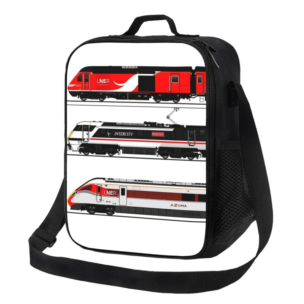 Kids Lunch Bag LNER LOCOMOTIVES Insulated Tote Box for Girls Boys Back to School