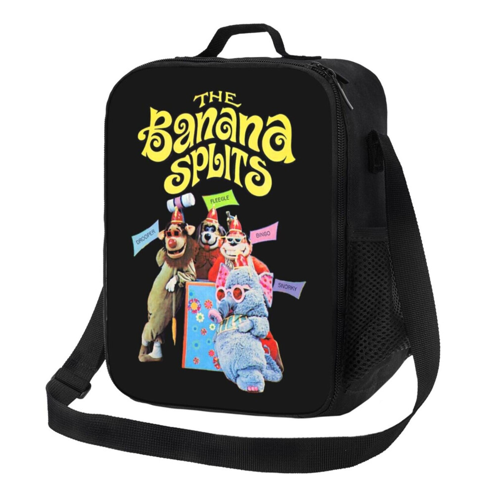 Kids Lunch Bag The Banana Splits Retro Cast - Drooper Fleegle Bingo Snorky Insulated Tote Box for Girls Boys Back to School