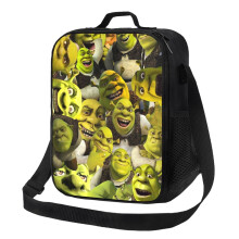 Kids Lunch Bag Shrek Collage Insulated Tote Box for Girls Boys Back to School