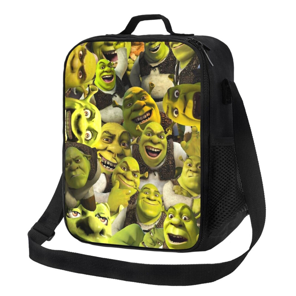 Kids Lunch Bag Shrek Collage Insulated Tote Box for Girls Boys Back to School