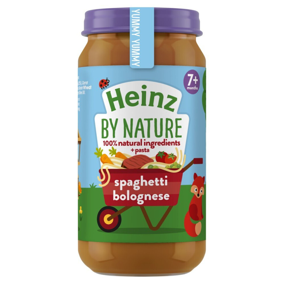 Heinz By Nature Spaghetti Bolognese Baby Jar 7+Months200g( pack of 6 )