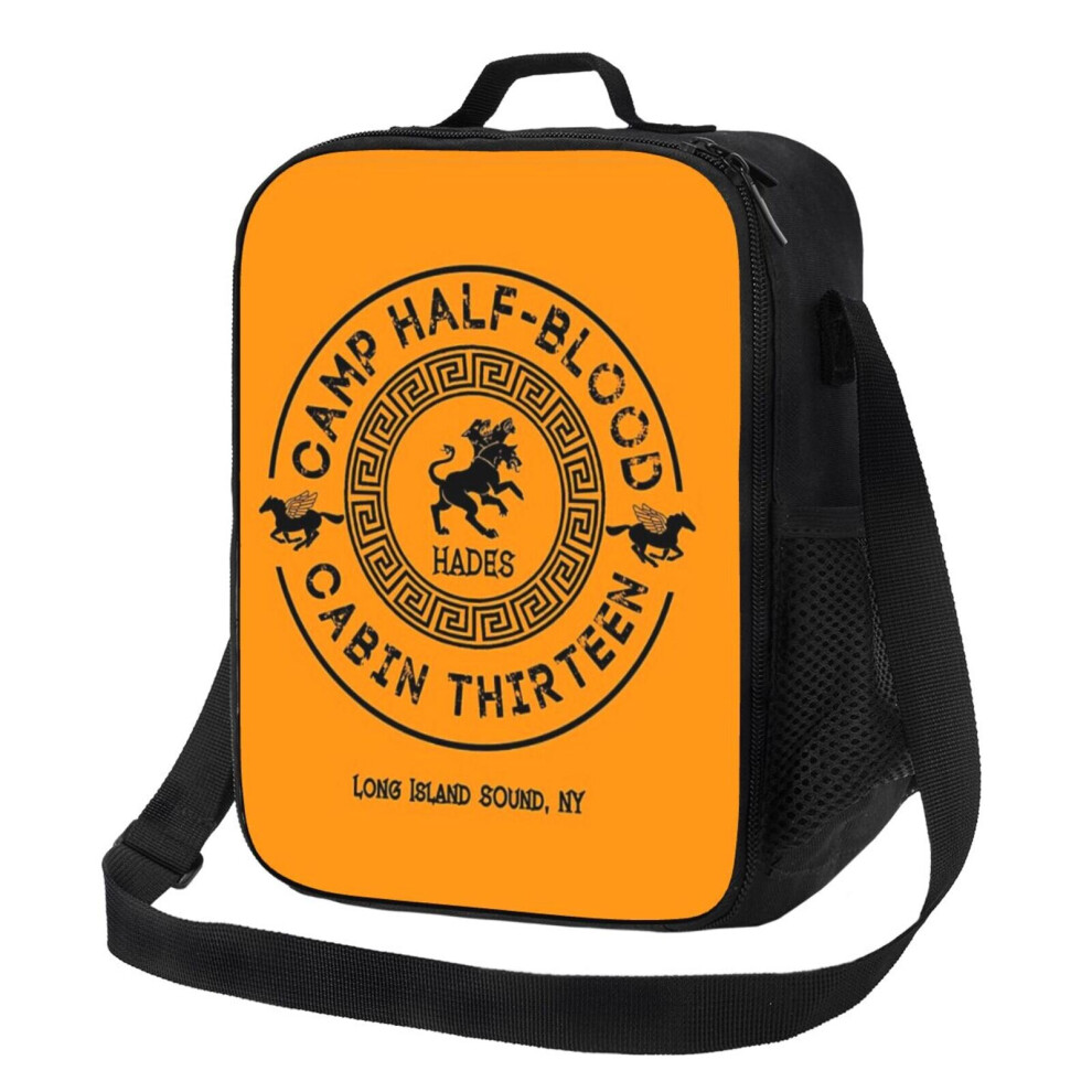 Kids Lunch Bag Cabin Thirteen - Hades - Percy Jackson - Camp Half-Blood Insulated Tote Box for Girls Boys Back to School