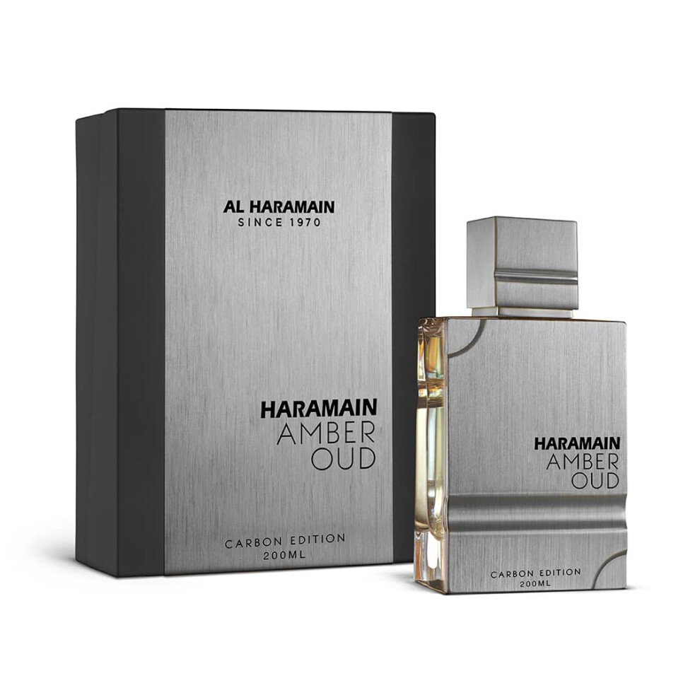 Al Haramain Amber Oud Carbon for Men Eau de Parfum Spray, 6.7 oz