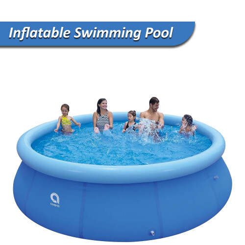 (8FT) AAMEN Blue Inflatable swimming pool Prompt Set Pool 1