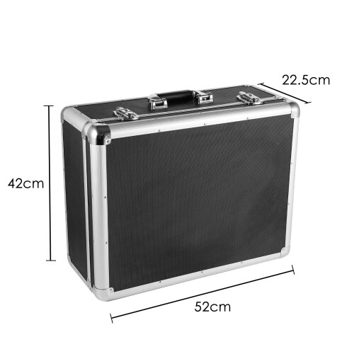 DJ Turntable Record Player Deck Flight Case Storage Carry Case 1
