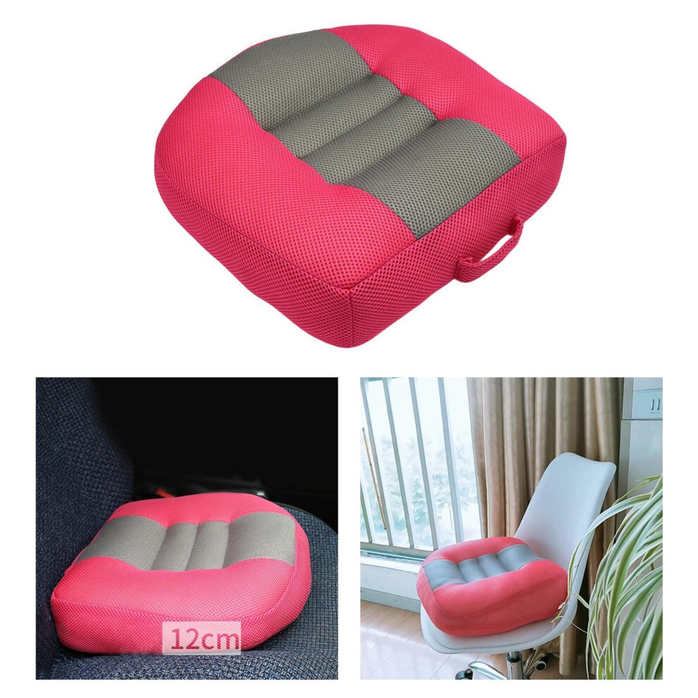 ( Rose) Adult Car Booster Seat Cushion Posture Cushion Heightening Height Boost Mat Pad Skesrjtop
