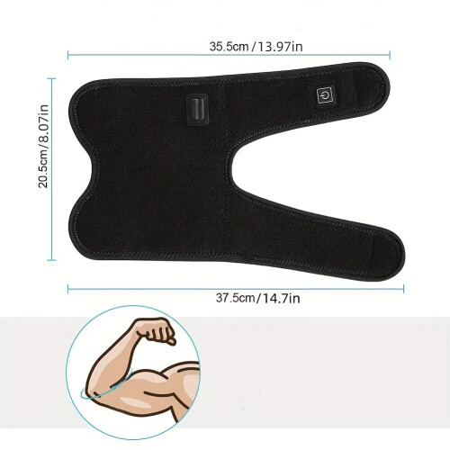 Heated Elbow Brace for Pain Relief Hot/Cold Therapy Wrap for Sprained