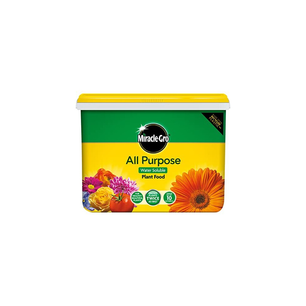 Miracle-Gro All Purpose Water Soluble Plant Food Tub, 2 kg