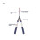 Spear & Jackson Spear and Jackson 8110RS/09 Razorsharp Hedge Shears, Blue 4