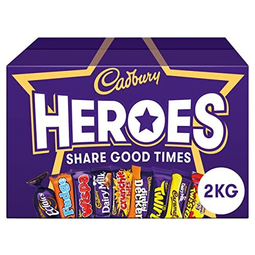 Cadbury Cadbury Heroes Chocolate Bulk 2 kg Sharing Box 1