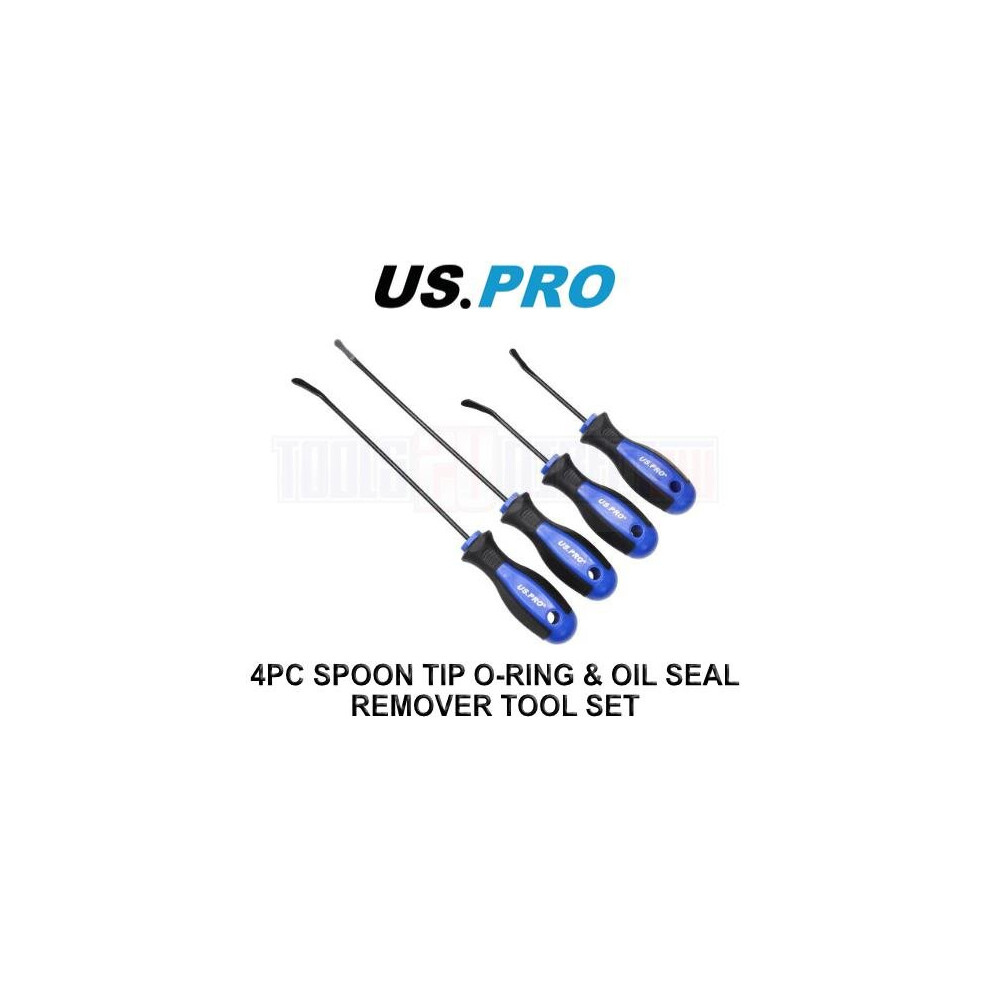 US PRO Tools 4PC Spoon Tip O-Ring & Oil Seal Remover Pick Tool Set 5051