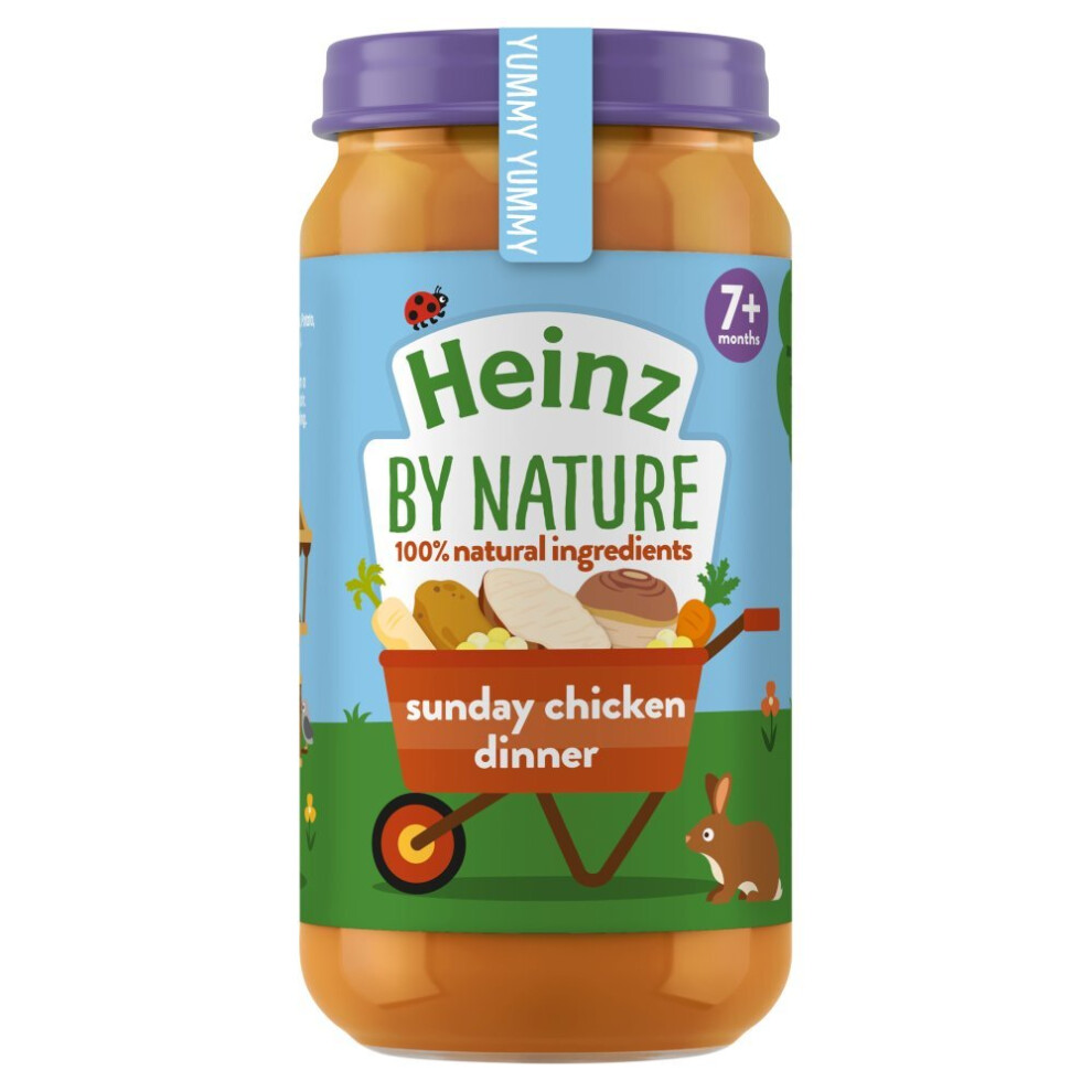 Heinz By Nature Sunday Chicken Dinner Jar7+Months200g ( pack of 6 )