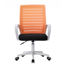 (Orange ) MOF Office Chair Ergonomic Desk Chair Lumbar Support Height Adjustable 2701