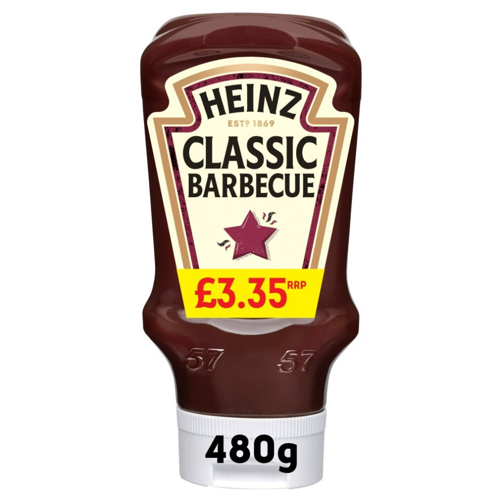 Heinz Classic BBQ Sauce PMP 480g ( Pack of 5 )