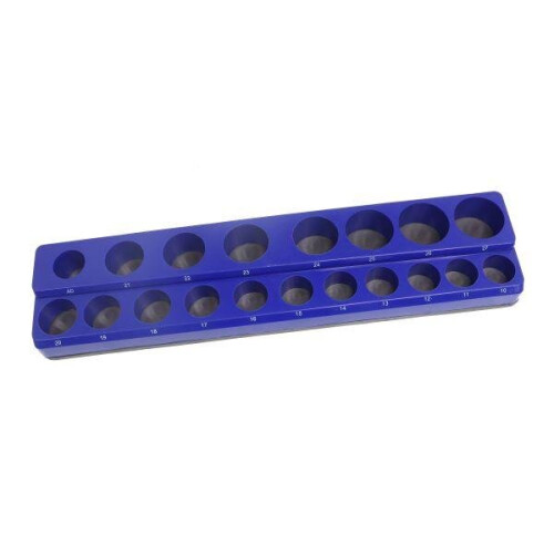 us pro US PRO Tools Magnetic Socket Holder - 1/2" Drive - Holds 19 Sockets 6745 1