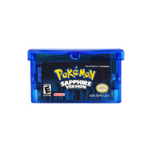 (Blue-SAPPHIRE VERSION) Pokemon Ruby Games GB GBC GBM GBA SP Game Boy Advance for NINTENDO