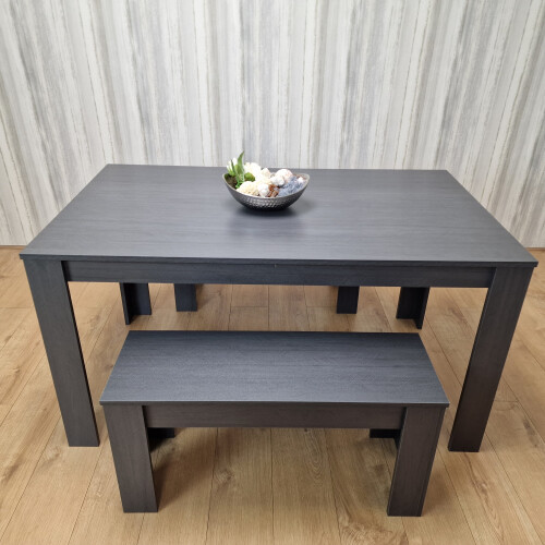 Dining Table Set Grey Dining Table With 2 Benches Kitchen Dining Set 2