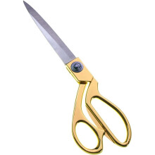 Premium Dressmaking Scissors Heavy Duty Multi-Purpose Titanium Coating Forged Stainless Steel Sewing Fabric-10.5inch
