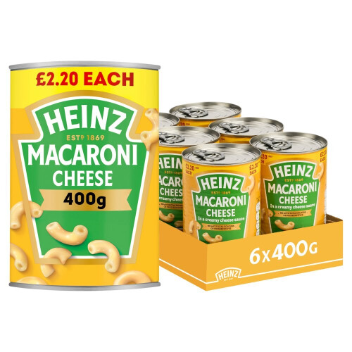 Heinz Heinz Macaroni Cheese 400g ( Pack of 6 ) 2