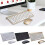 (Gold) Mini Wireless Keyboard And Mouse Set 2.4G wireless 3