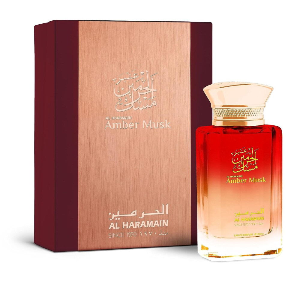 Al Haramain Amber Musk Eau De Parfum Spray 3.4 oz unisex