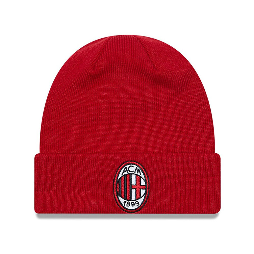 New Era AC Milan Red Cuff Knit Beanie Hat