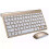(Gold) Mini Wireless Keyboard And Mouse Set 2.4G wireless 2