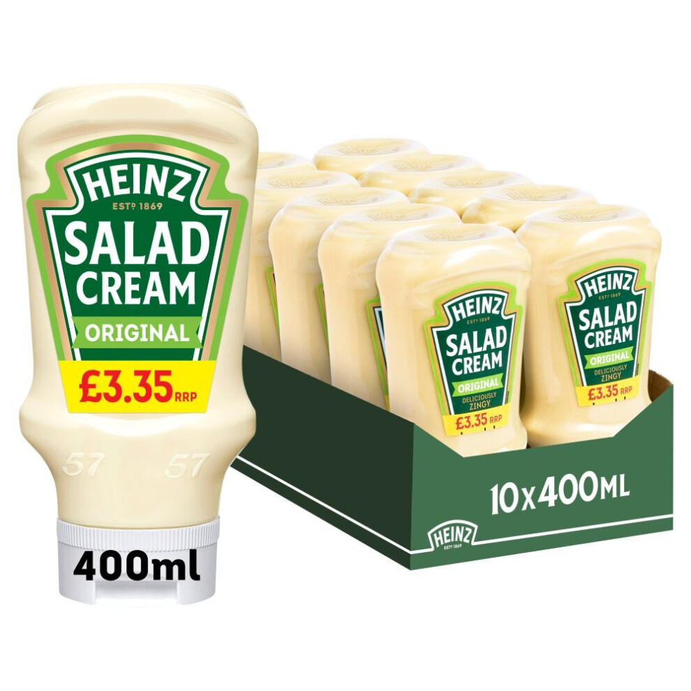 Heinz Salad Cream Original Sauce PMP 425g ( pack of 10 )