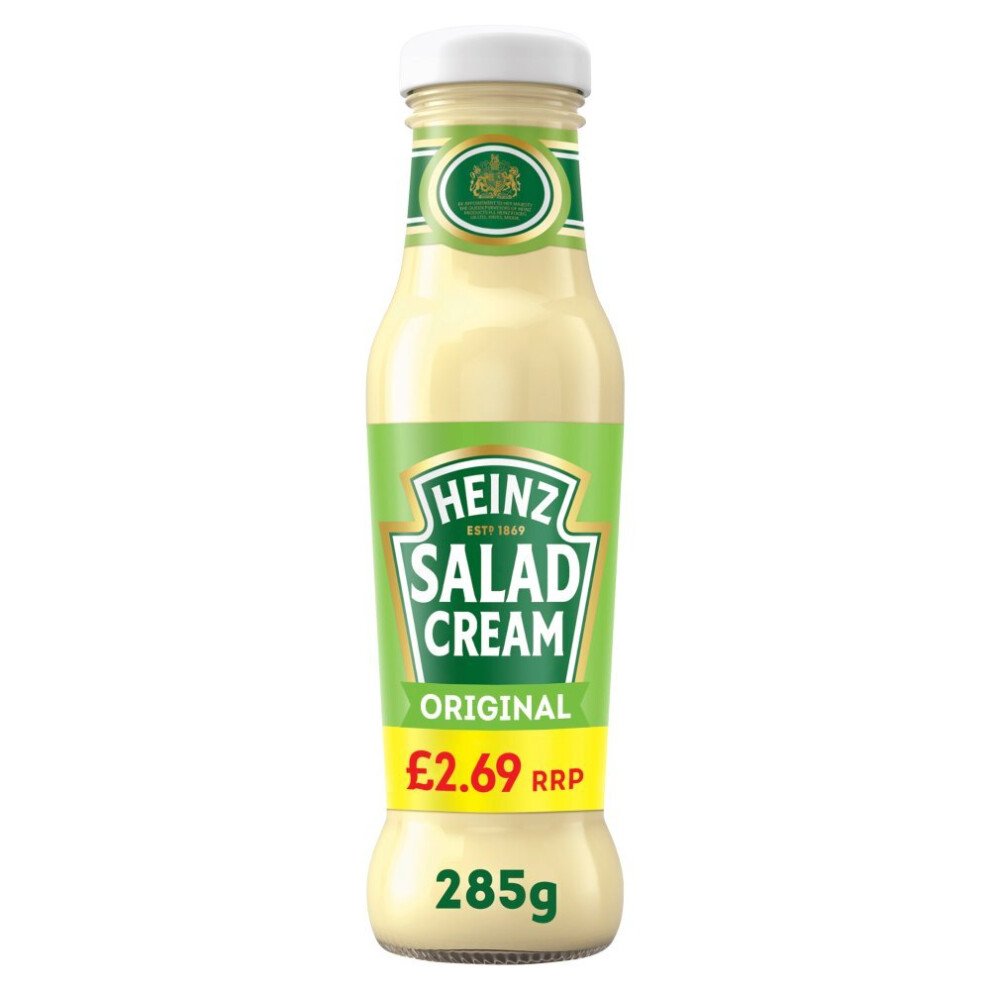 Heinz Salad Cream Original Sauce PMP 285g ( Pack of 12 )