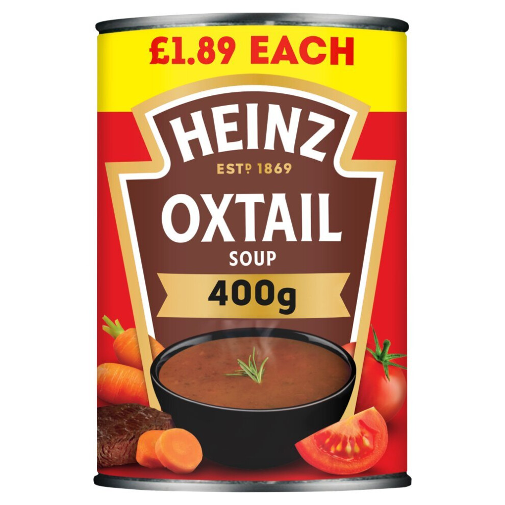 Heinz Oxtail Soup 400g ( pack of 12 )