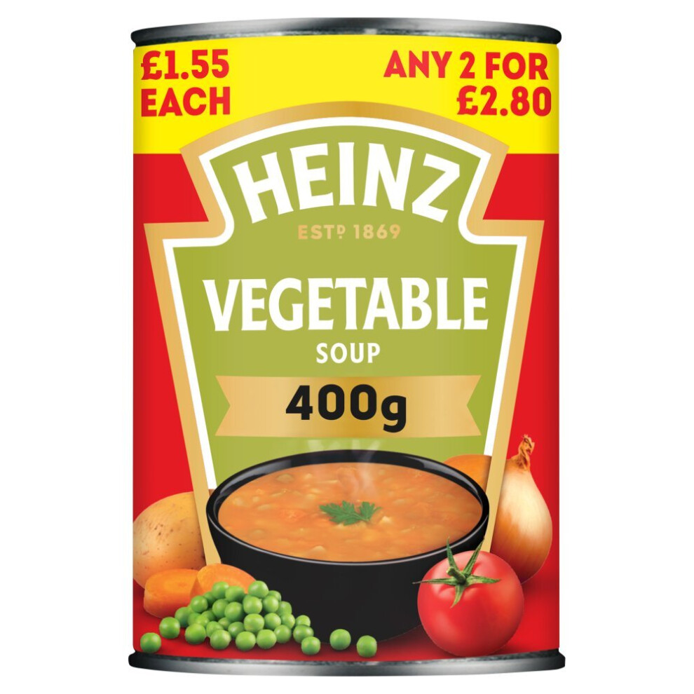 Heinz Vegetable Soup 400g ( pack of 12 )