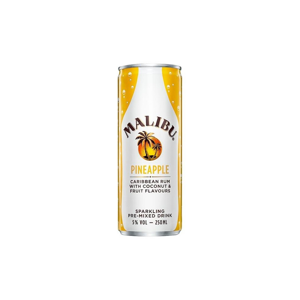 Malibu & Pineapple 250ml 