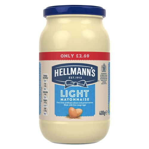 Hellmann's Mayonnaise Light 400g ( Pack of 6 )