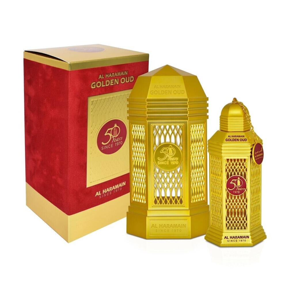 Al Haramain Golden Oud Eau De Parfum Spray 3.3 oz unisex