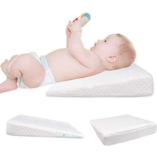 Wedge Pillow Baby Reflux Anti Colic Cushion Cot Bed Pram Crib Foam Head