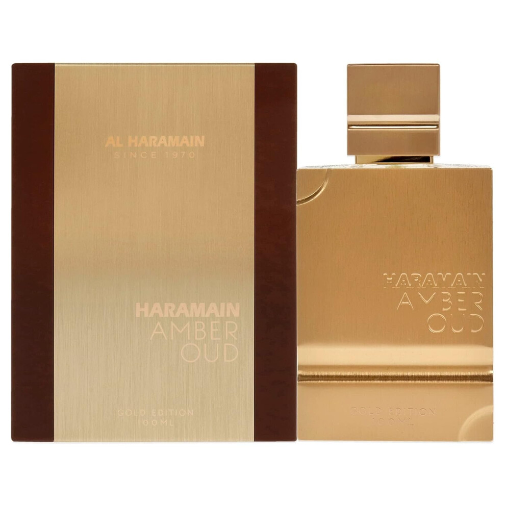 Al Haramain Amber Oud Gold Edition Eau De Parfum Unisex Spray 3.4 Ounce