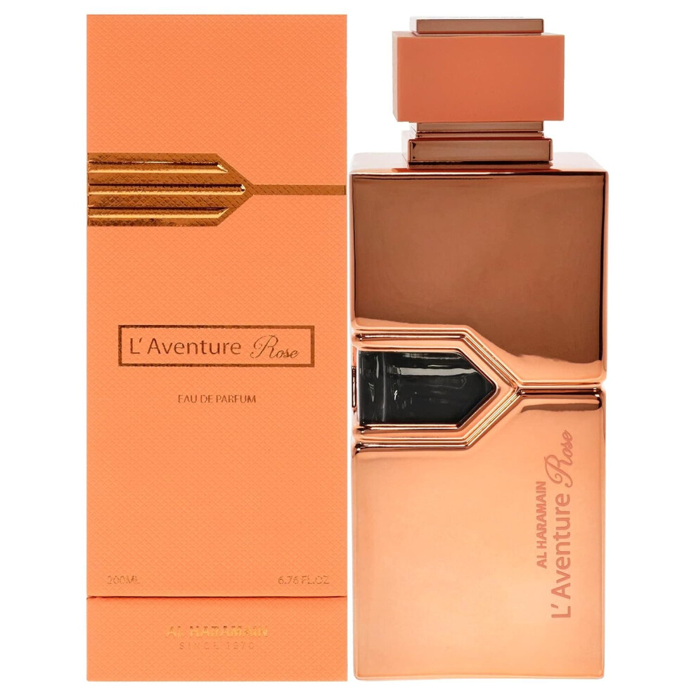 Al Haramain L'aventure Rose For Women Eau De Parfum Spray, 6.7 Oz