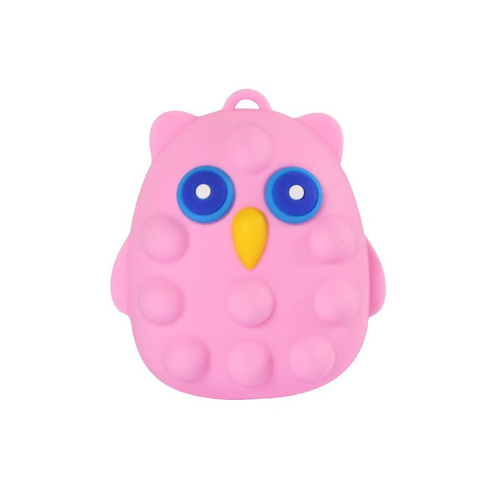 Photos - Educational Toy  Silicone 3D Burger Coca Cola Owl Rat Killer Pioneer Press Bubble Decompression Tool Fingertip Decompression Toy Cr(Style G)