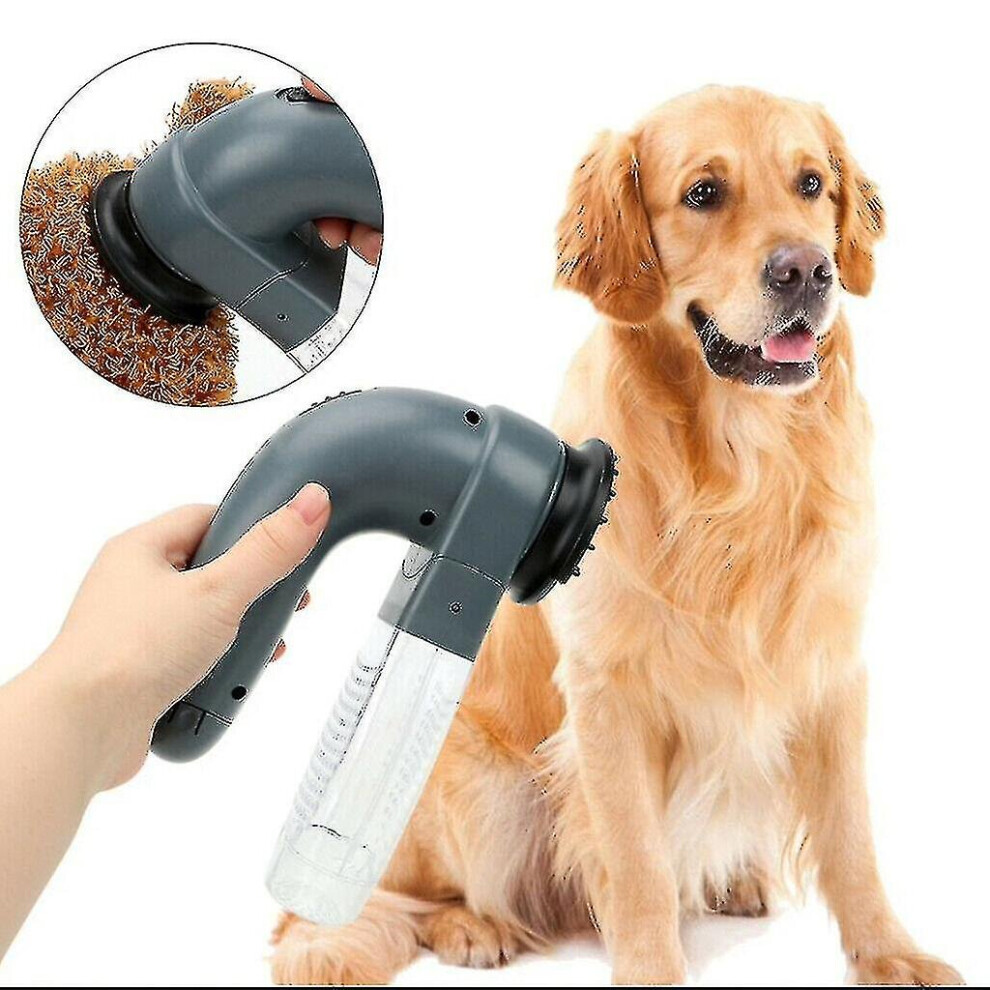 Electric Pet  Sucker Pet Massage Vacuum  Fur Clean Comb