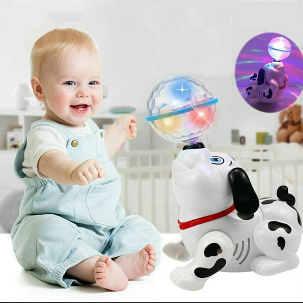 Electronic Singing Dancing Smart Robot Dog Musical Toy w/ Light Sound Kids Gifts