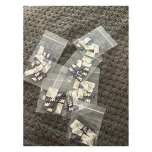 10pcs BMW M Sport Logo Drop Glue Wheel Rim Badge Sticker