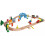 Chad Valley Chad Valley Wooden Train Set Improving Their Gross Skills - 60 Pcs 5