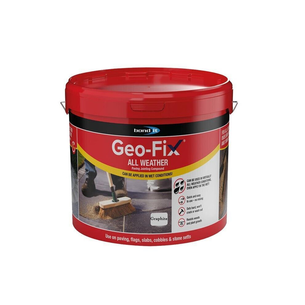 Geo-Fix All Weather Ready Mixed Jointing Patio Paving Compound 14kg