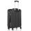 3pcs Multi Texture Hard Shell PP Suitcase Classic Collection Traveling Storage Suitcase Black 6