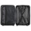 3pcs Multi Texture Hard Shell PP Suitcase Classic Collection Traveling Storage Suitcase Black 7