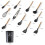 (Cream) Non-Stick Silicone Cooking Kitchen Utensils Set 3
