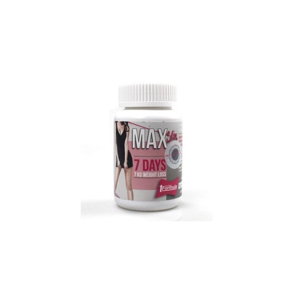 7 Days Max Slim Super Pill Supplements Weight Loss Diet Fat Burn Fast