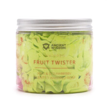 (Strawberry & Kiwi Fruit Twist) Scented Whipped Cream Soap Luxurious Body Wash 120g